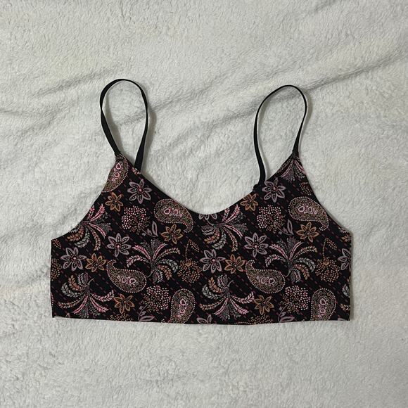 Victoria's Secret (M) Sexy Paisley Floral Unlined Scoop Neck No Wire Bralette - Picture 5 of 10
